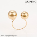 14918 Xuping joyas al por mayor nuevo diseño Anillos simples 18k mujeres chapado en oro